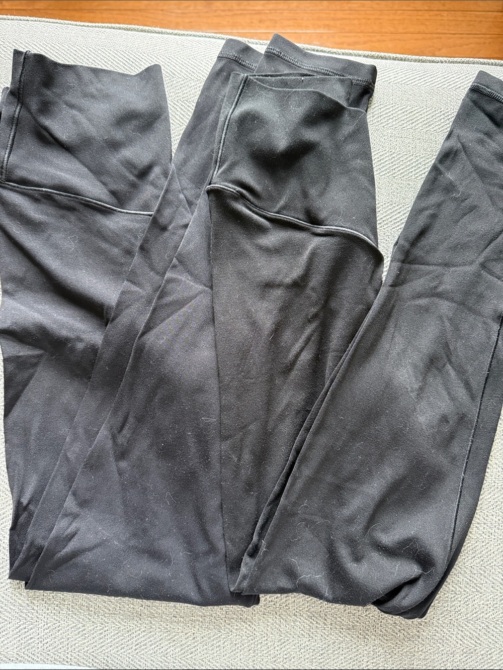 Aerie Classic Black Leggings - Crisscross and Normal